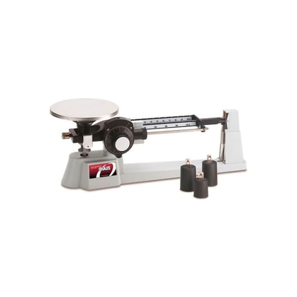 Ohaus Ohaus 1650-W0 Dial-O-Gram Triple Beam Balance 2610g x 0.1g 6" Diameter Platform 80000037 - main